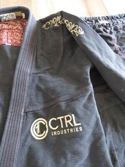 CTRL Industries The Game GI Set Pants Kimono Jacket A3 Jiu Jitsu Navy Blue NYC?