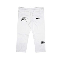 Shoyoroll RVCA X Street X BJJ Gi White kimono Uniform With Bag 450 GSM