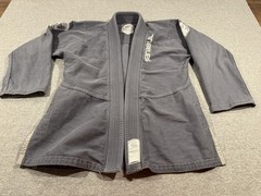 Sanabul Kimono / Gi Top Youth Boys Girls Gray K4 Karate MMA Fighting