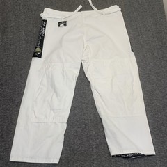 brazilian jiu jitsu gi White size A-4 Mundial fight co