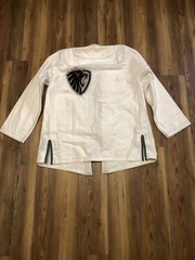 Mão Fightwear A3 Equilibrio Brazilian Jiu Jitsu Kimono A3 Top White
