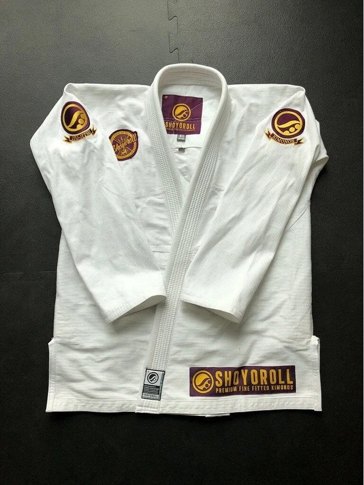 Shoyoroll Batch 83 Mamba BJJ Gi 450GSM White Kimono + Bag | New