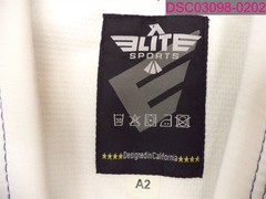 Elite Sports ET500 White Size A2 Kimono Juijitsu Uniform