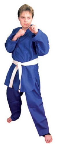 Elite Tae Kwon Do Uniform Gi V-Neck Adult & Child Sizes 000-8 – TKD Blue