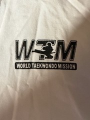 Size 2 Martial Arts WYCO Taekwondo EDU White Outfit Uniform Top & Pants Nice ✅