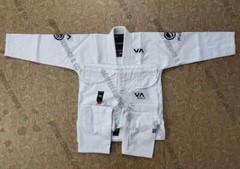 Shoyoroll Top Selling RVCA BJJ Gi Jiu-jitsu Brand New White Batch 60 With Bag GI
