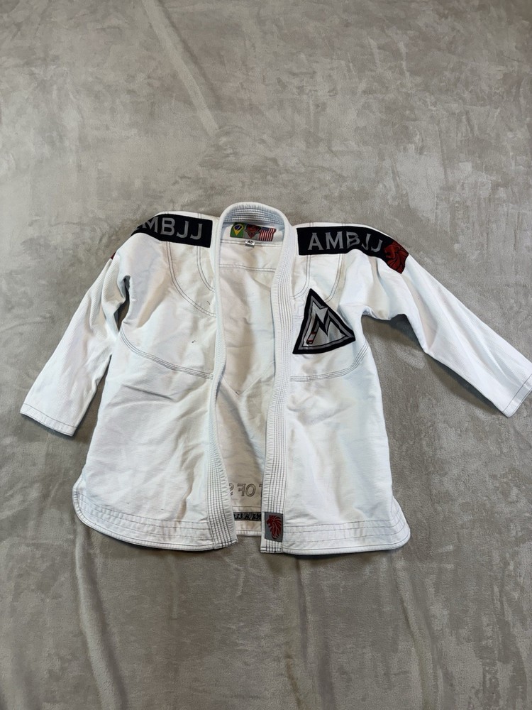 Alex Martins Brazilian Jiu Jitsu Size A0 Martial Arts MMA White/Black