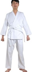 Professional White Karate Uniform for All Sizes Includes Free Belt with Purchase