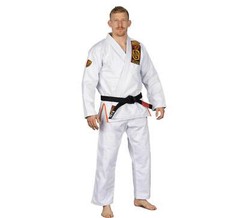 Fuji Lightweight Valiant Strength Edition Mens Brazilian Gi Jiu-Jitsu BJJ White
