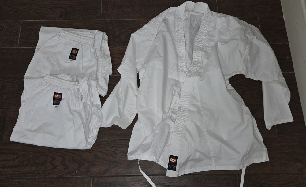 KI International Light Weight 3pc Combo Gi Uniform Adult Size 5