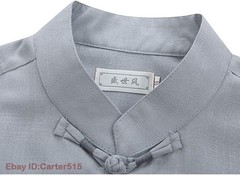 One Suit Tai Chi Uniform Shirt Martial Arts Wing Chun Shaolin Kung Fu Shirt