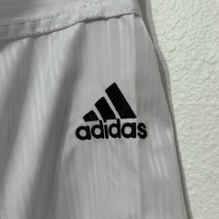 NWT Adidas White Striped World Taekwondo Martial Arts Uniform Coat Mens Size 200