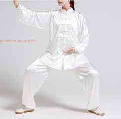 Women Mens Martial Arts Suit Chinese Traditional Tang Suit Tai Chi Kung Fu Sets