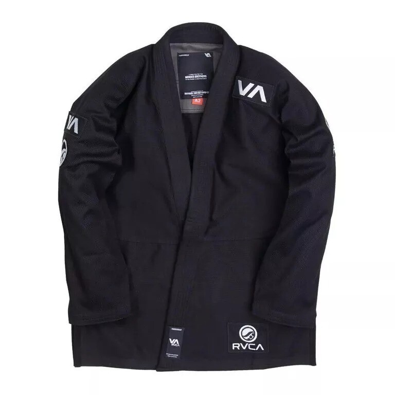 Shoyoroll RVCA V2 Kimono Jiu Jitsu Gi Uniform Batch 60 Black 450 GSM With Bag