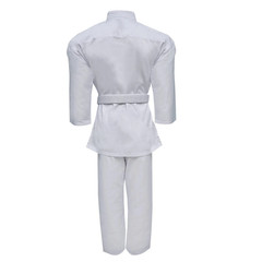 Martial Arts Gi Uniform Adult Karate BJJ Jiu Jitsu Suit Black & White