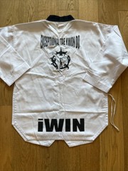 Adidas World Taekwondo Federation Top White 170 CM Uniform Long Sleeve Pullover