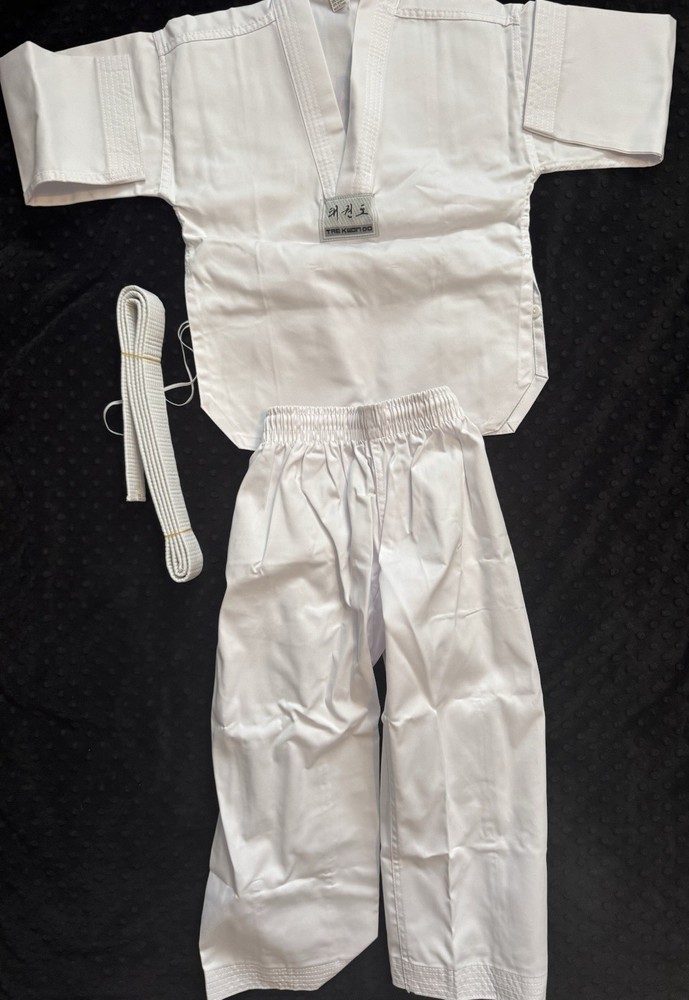 Martial Arts Gi Size 000/120 Youth Karate Parks Tae Kwon Do Jiu Jitsu Uniform