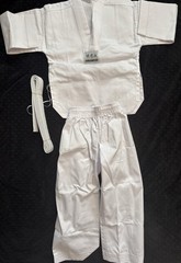 Martial Arts Gi Size 000/120 Youth Karate Parks Tae Kwon Do Jiu Jitsu Uniform