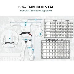 Albino and Preto Origami BJJ Gi: Brazilian Jiu Jitsu Kimono