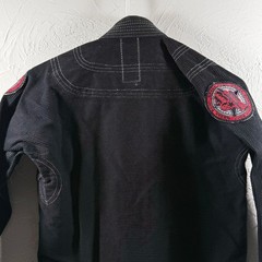 Break Point BJJ Gi Top Black Pearl Weave Jiu Jitsu Kimono Youth K2 Adult XS