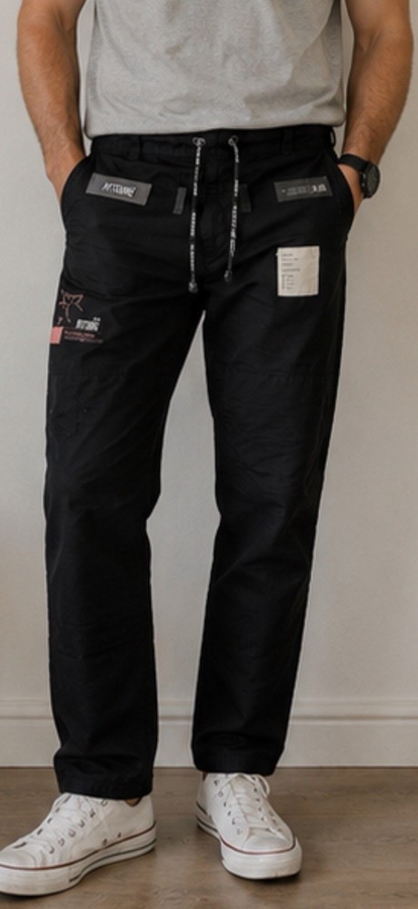 Kitsune BJJ Gi Pants A1L Black Ripstop MMA Grappling Jiu Jitsu 27×38