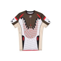 A&P x OAKLEY SS RASHGUARD & SHORTS JIU JITSU BJJ NO GI GRAPLING – ALBINO & PRETO