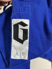 Gameness Ironside Martial Arts Professional Fight Wear Gi Size A0 Blue