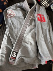 War Tribe Grizzly Gray Size A1 Gi