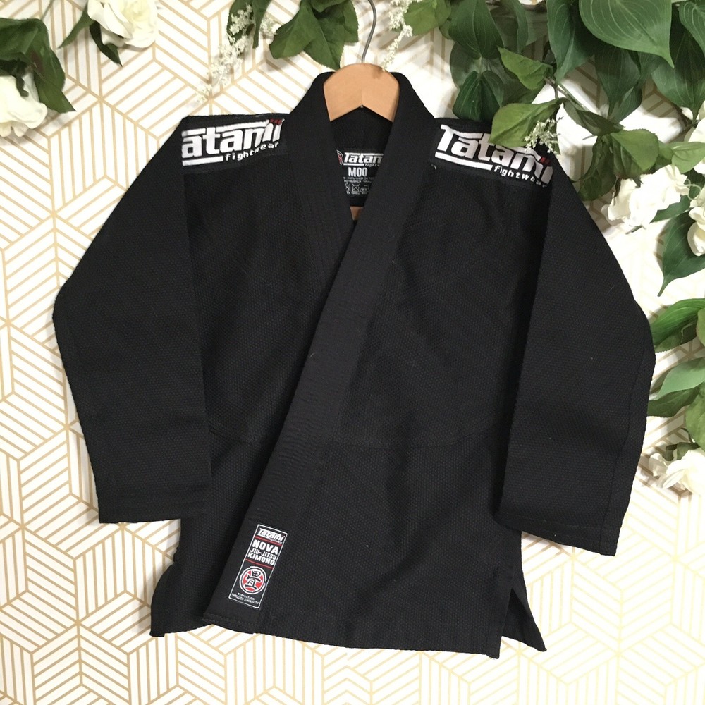 Kid’s Tatami Fightwear Nova Jiu-Jitsu Black Kimono M00
