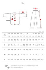 MOOTO BS5 Uniform with White V-Neck Basic Season-5 Standard WT Dobok