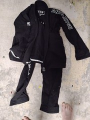 level x black gi