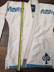 LUCKY Gi (new) – Tiffany Blue Jiu jitsu BJJ Kimono, Size A0 Fits like A1 RARE!