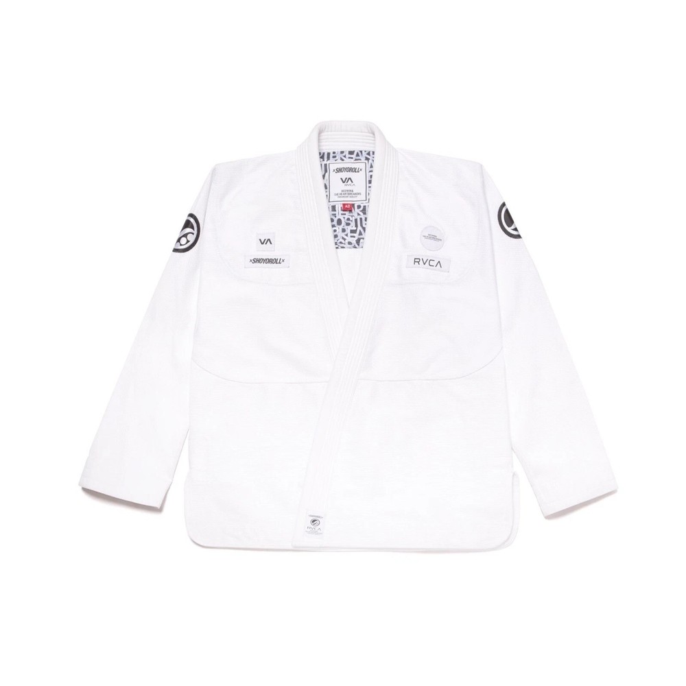 Shoyoroll RVCA x Heartbreaker BJJ Gi Batch 115 Black/White Kimono Uniform