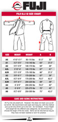 New Fuji Sports Sekai 3.0 „World” Mens Brazilian Jiu-Jitsu BJJ Gi – Black/Grey