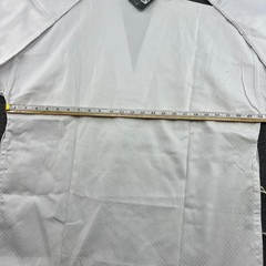 Nike Korea Taekwondo Dobok Size 9 / 190cm White Kimono Embroidered Belted Swoosh