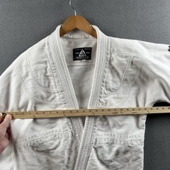 Jiu Jitsu Gracie University GI Kimono White Robe 4/170 Martial Arts MMA Cotton