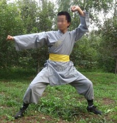 KIDS&adult cotton Shaolin monk suit kung fu martial arts uniforms wushu clothing