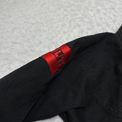 Elite Sports GI Set MMA Brazilian Jujitsu BJJ Uniform Black Red Adult Size C3