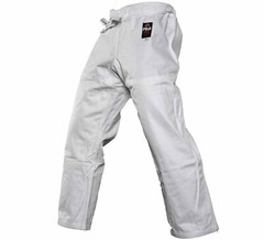 New Fuji Sports All Around Mens Brazilian Jiu Jitsu Jiu-Jitsu BJJ White Gi Pants