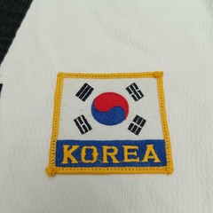 Adidas Taekwondo Vintage Korea White Men Uniform Shirt Kimono Size 6 200cm