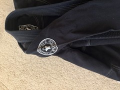 Black Youth Youngster Athletics Gi Size Y-0