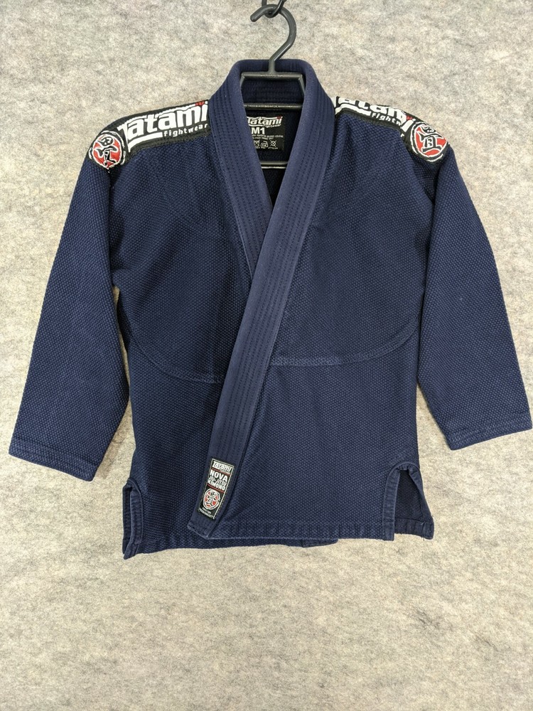 Tatami Fightwear Uniform Top Only Unisex M1 Blue Nova Jiu-Jitsu Kimono