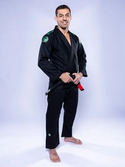 Fuji Sports Baseline 2.0 Mens Brazilian Jiu Jitsu Gi Jiu-Jitsu BJJ – Black/Mint