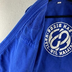 Kids BJJ Gi Size Y1 Kosen Blue Youth Jacket San Diego Jiu-Jitsu Performance Wear