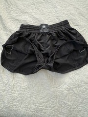 Anthem Athletics Fighting Training Shorts-Black Gray-String Tie-Men’s Large NWOT