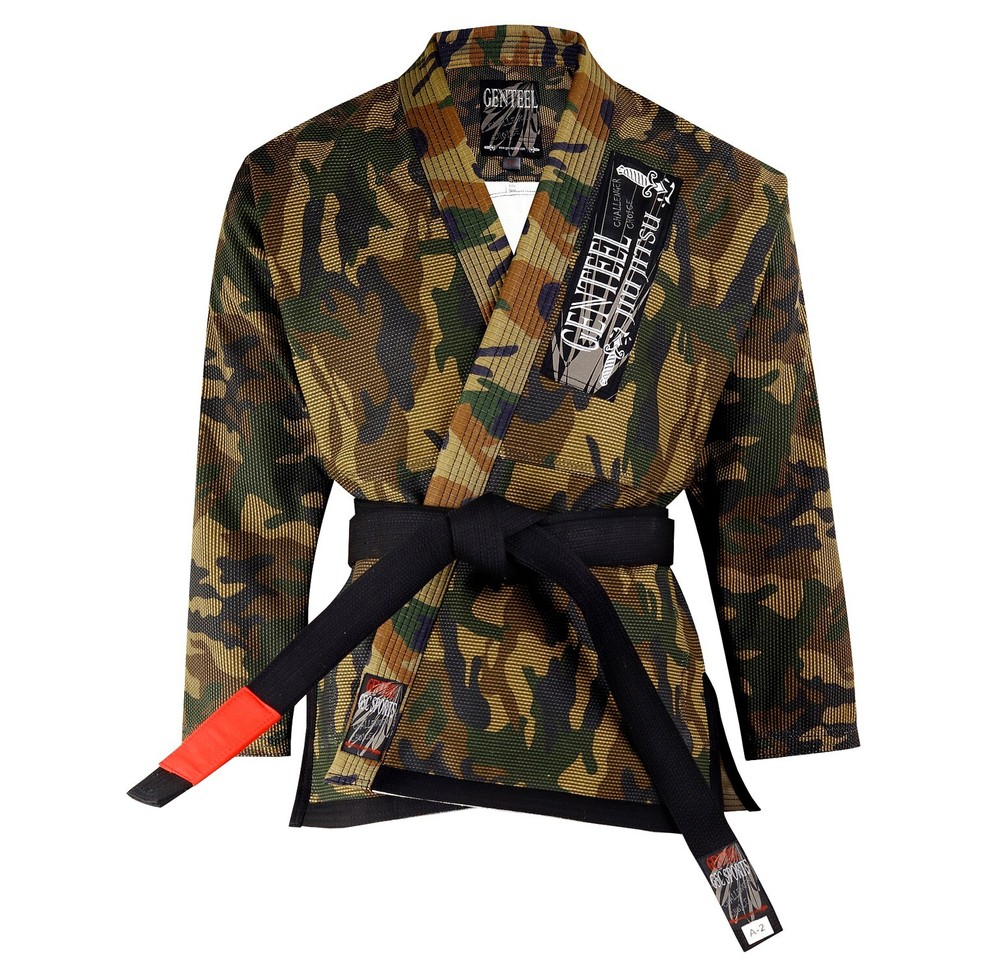 High quality Camouflage Brazilian jiu jitsu Kimono Unisex BJJ GI A2 Size