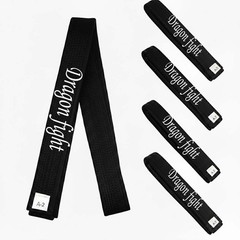 Dragon Fight Brazilian Jiu Jitsu Gi Belt Hybrid Weave For Karate Uniform B.N