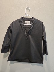 Macho Martial Arts V Neck Uniform 1/150 Black