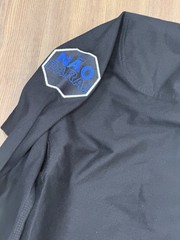 Brazilian Jiu-Jitsu Gi Adult SZ A5( XXL) NÃO PARA! Black Martial Arts Uniform