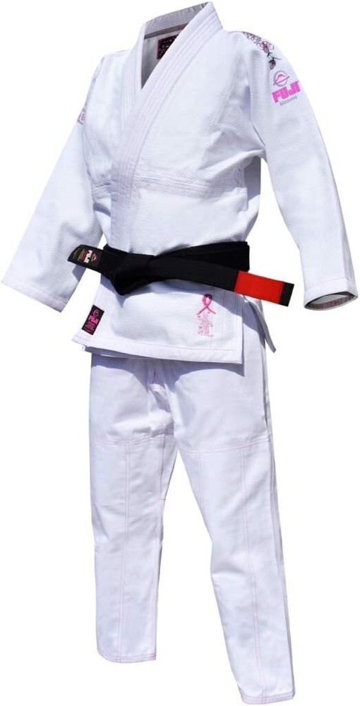 Jui-Jitsu WC1 Fuji IBJJF Uniform, White & Pink